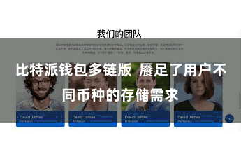 比特派钱包多链版  餍足了用户不同币种的存储需求