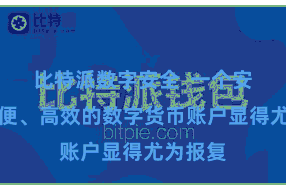 比特派数字安全  一个安全、方便、高效的数字货币账户显得尤为报复